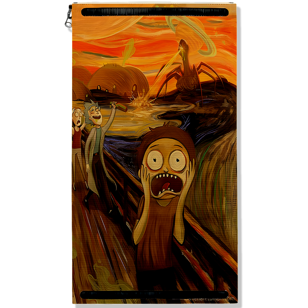 Rick and Morty "The Scream" Parody