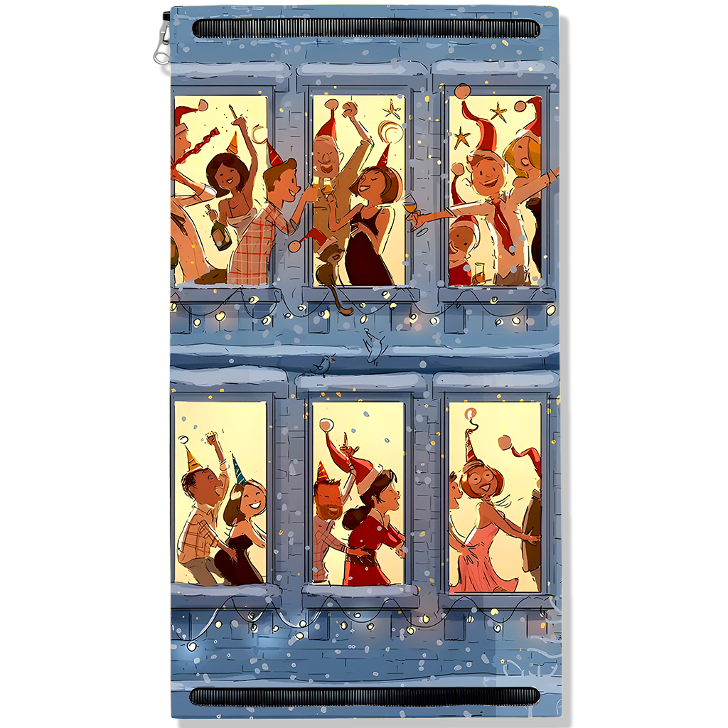 Christmas Party Windows