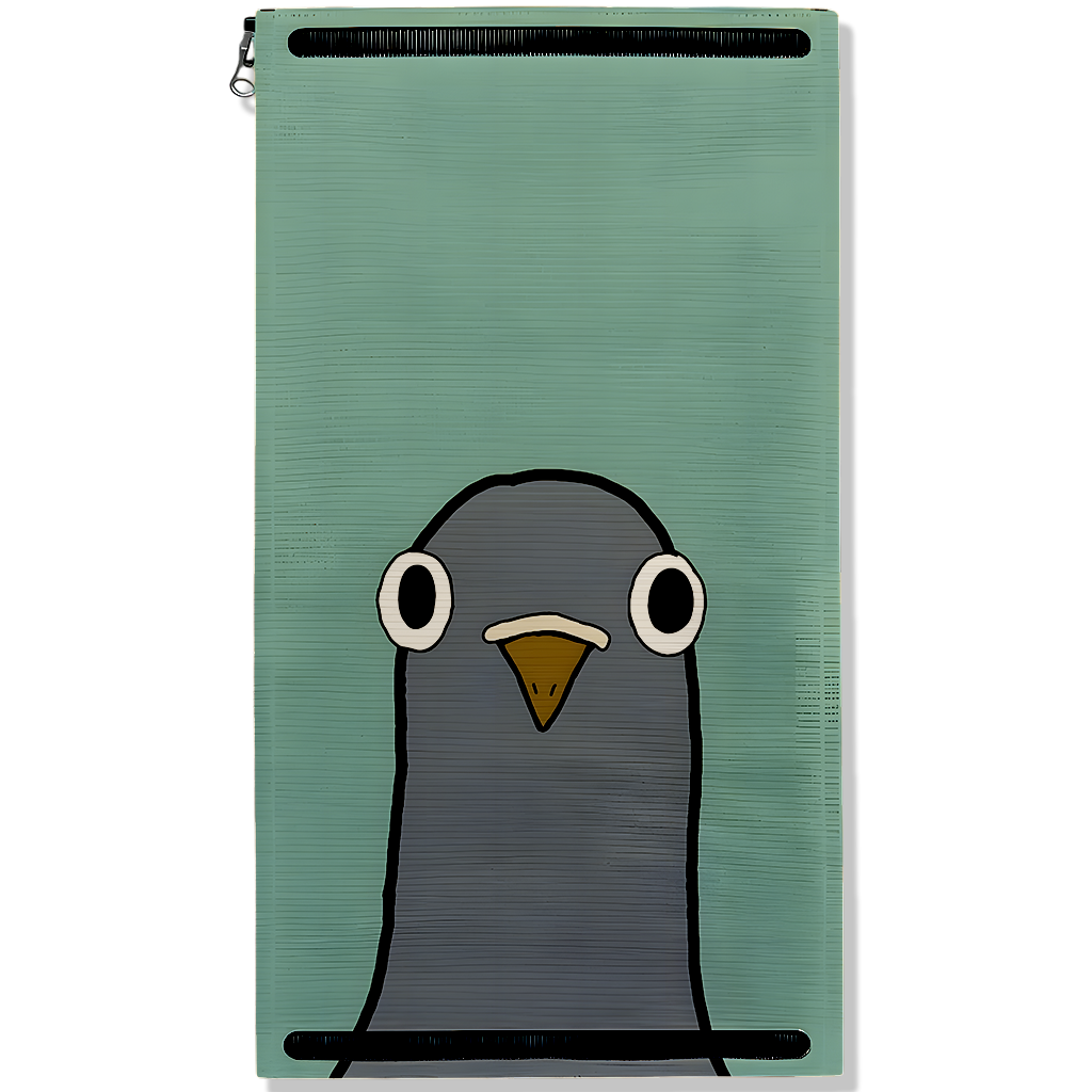 Wide Eyed Pigeon Pal