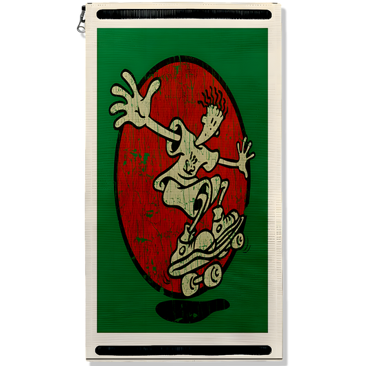 Retro Skater Kickflip