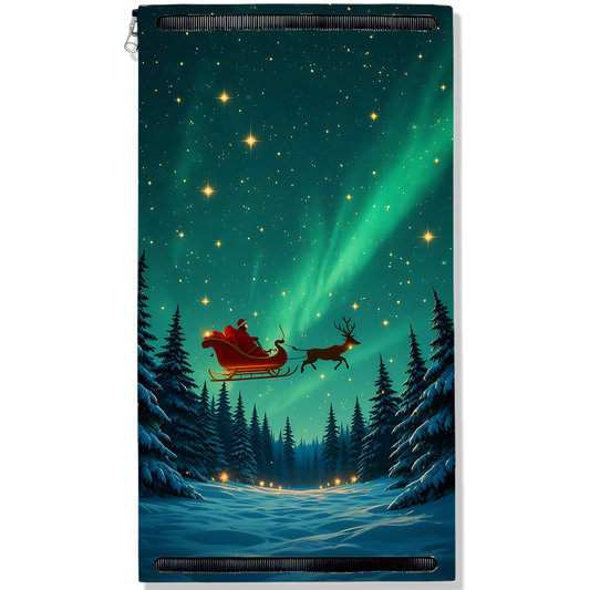Northern Lights Santa