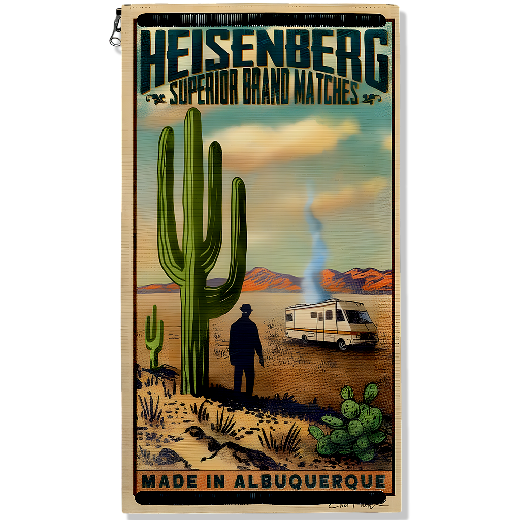 Breaking Bad Heisenberg Poster