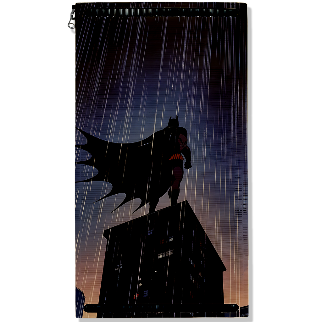 Batman Silhouette Rain