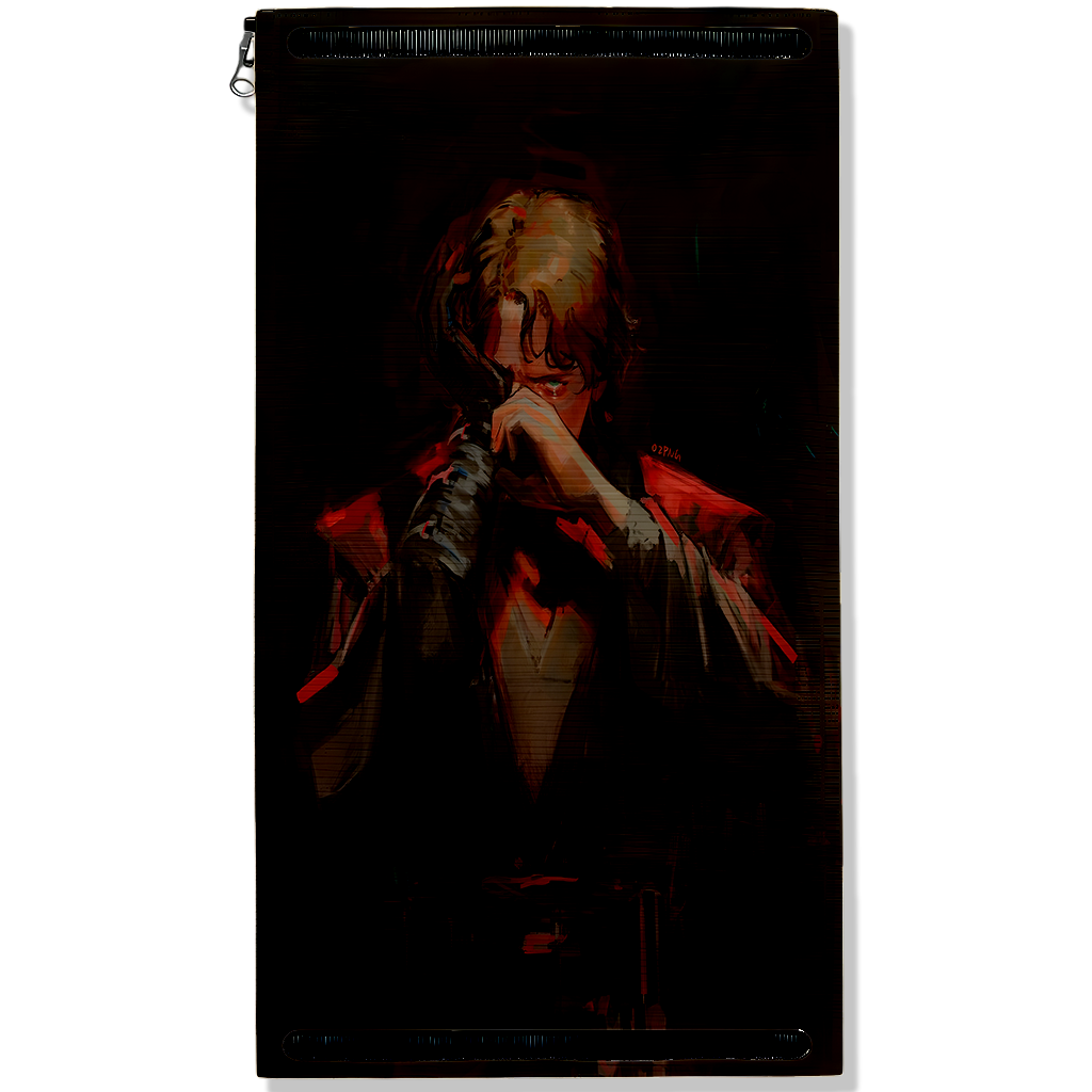 Crimson Shadow Figure