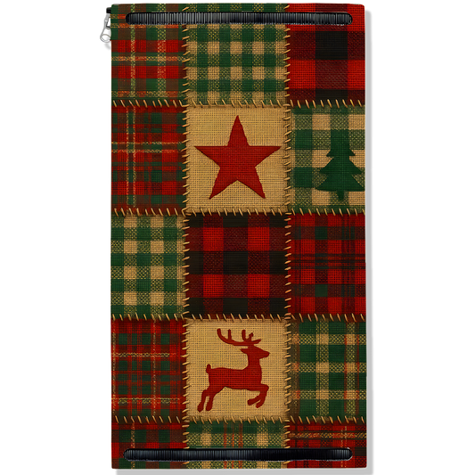 Plaid Christmas Patches