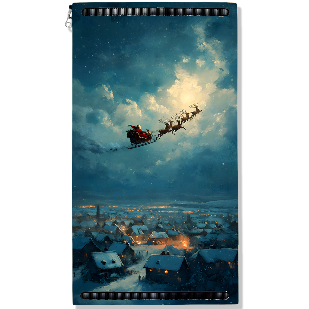 Santa Over Town