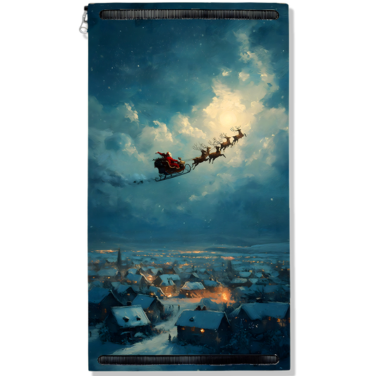 Santa Over Town